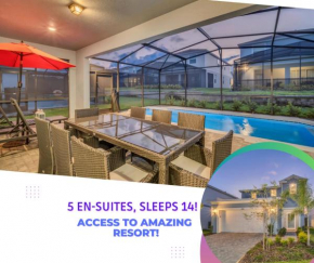 5 En-Suites Close to Disney WI105